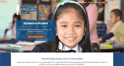 Desktop Screenshot of independencemissionschools.org